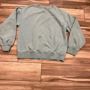 Zara Crewneck girls Sweatshirt in Light Sage